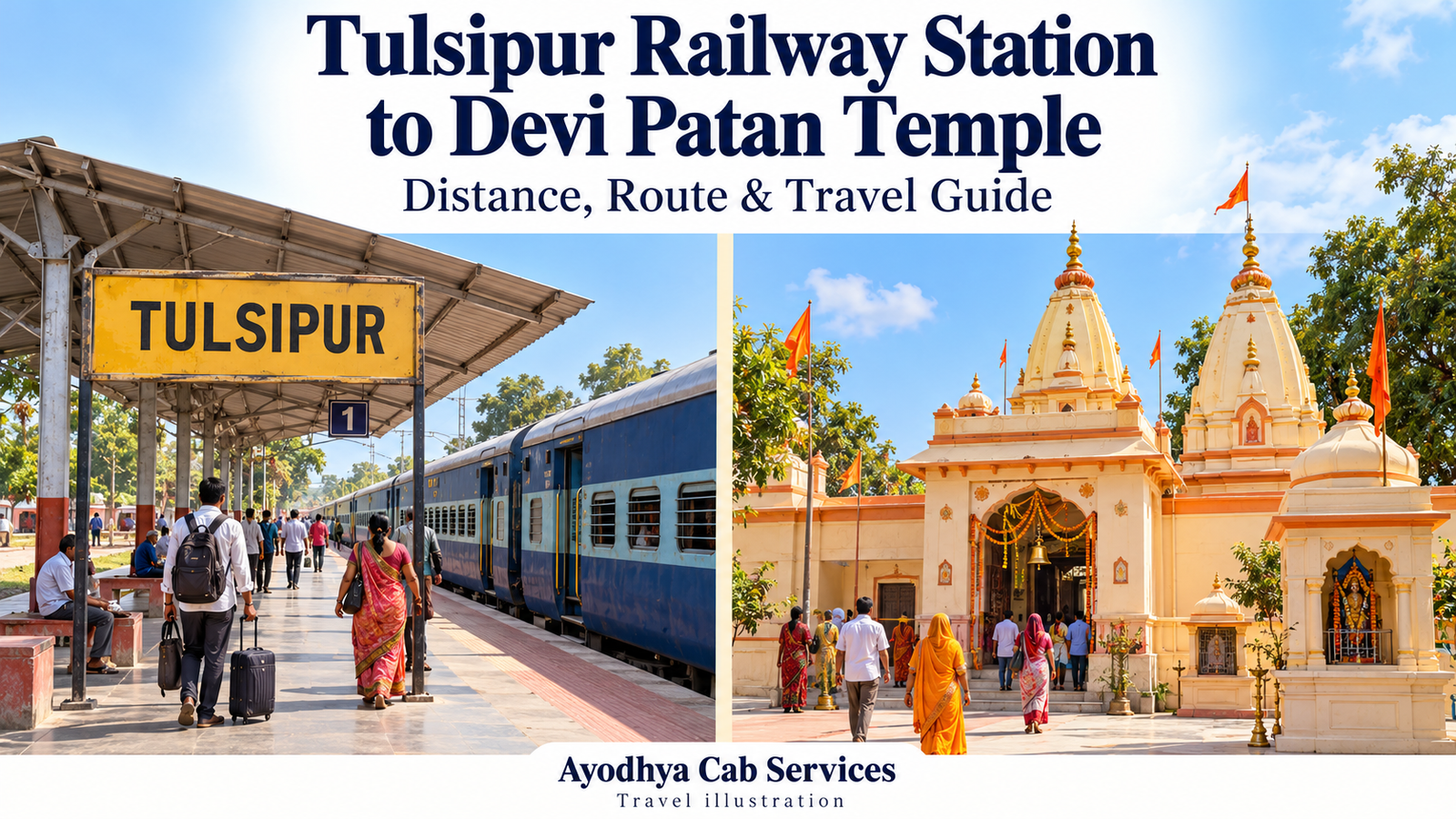 Tulsipur Railway Station to Devi Patan Temple Distance: Route & Travel Guide