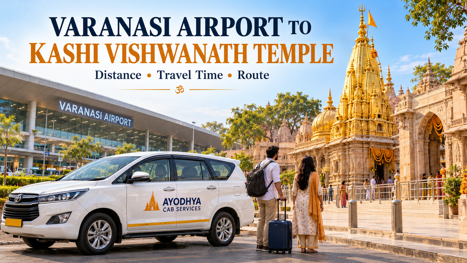 Varanasi Airport to Kashi Vishwanath Temple: Distance, Travel Time & Route